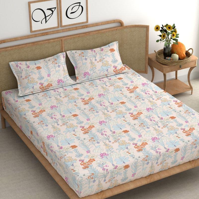 Buy Moira Floral Bedsheet Bedsheets from Vaaree