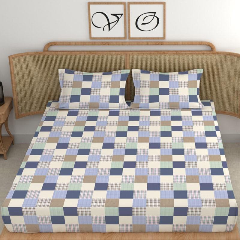 Buy Monicana Geometric Bedsheet Bedsheets from Vaaree