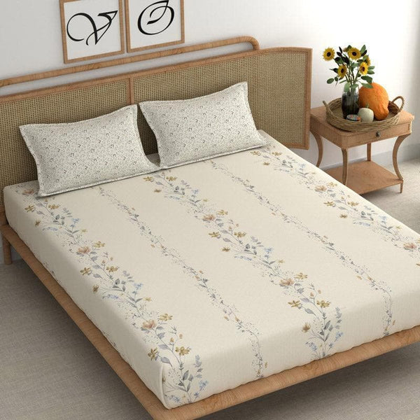 Bedsheets - Monisha Floral Bedsheet