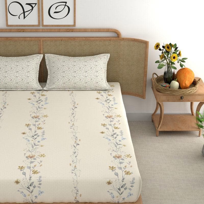 Bedsheets - Monisha Floral Bedsheet