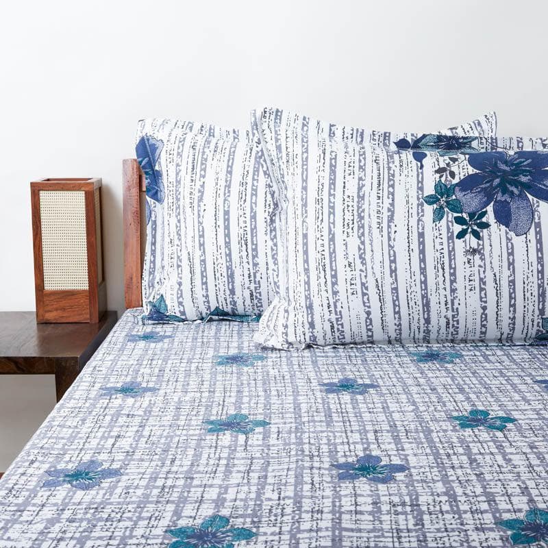 Buy Mosaic Florals Bedsheet Bedsheets from Vaaree