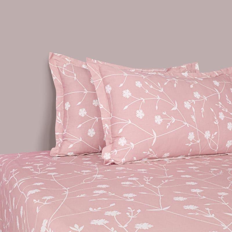 Buy Myra Floral Bedsheet - Pink Bedsheets from Vaaree