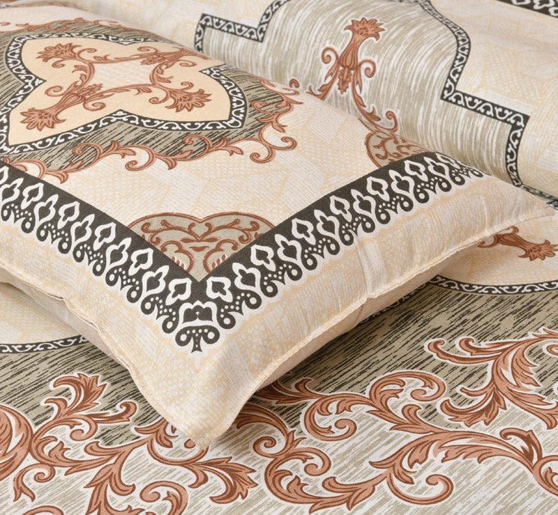 Buy Neelakshi Ethnic Bedsheet - Peach Bedsheets from Vaaree