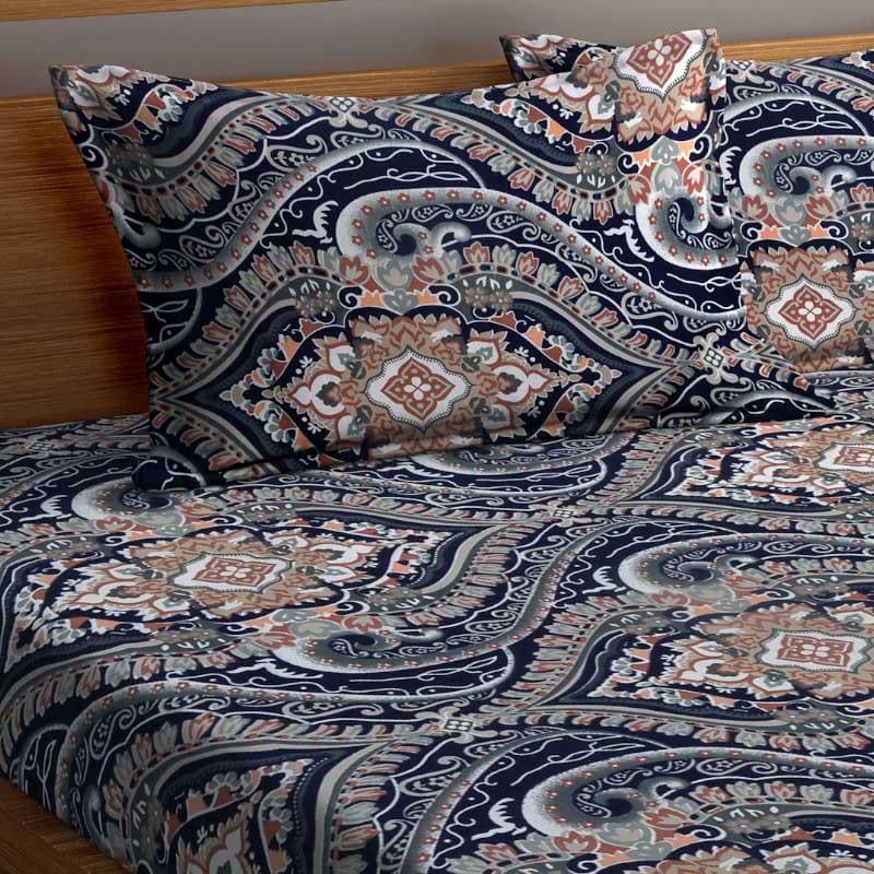 Buy Nightfall Narcissus Bedsheet Bedsheets from Vaaree