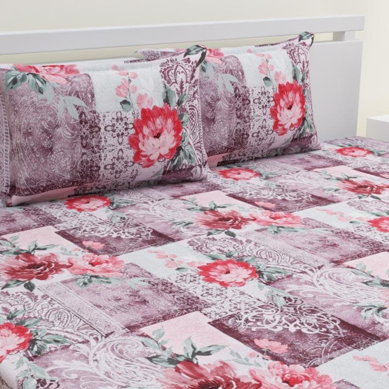 Buy Nimisha Printed Bedsheet Bedsheets from Vaaree