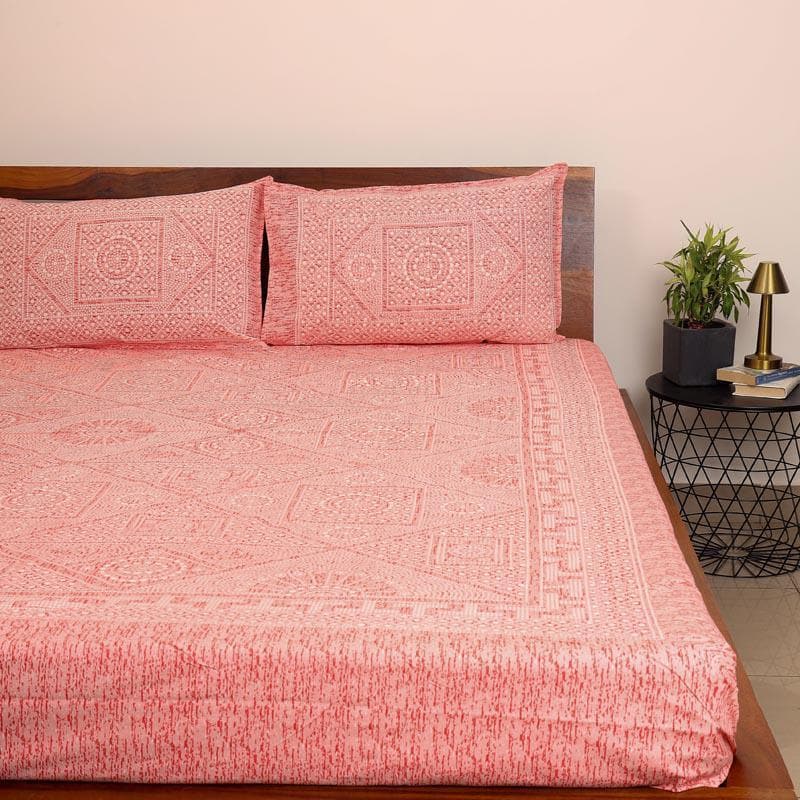 Buy Noor Jaipuri Bedsheet Bedsheets from Vaaree