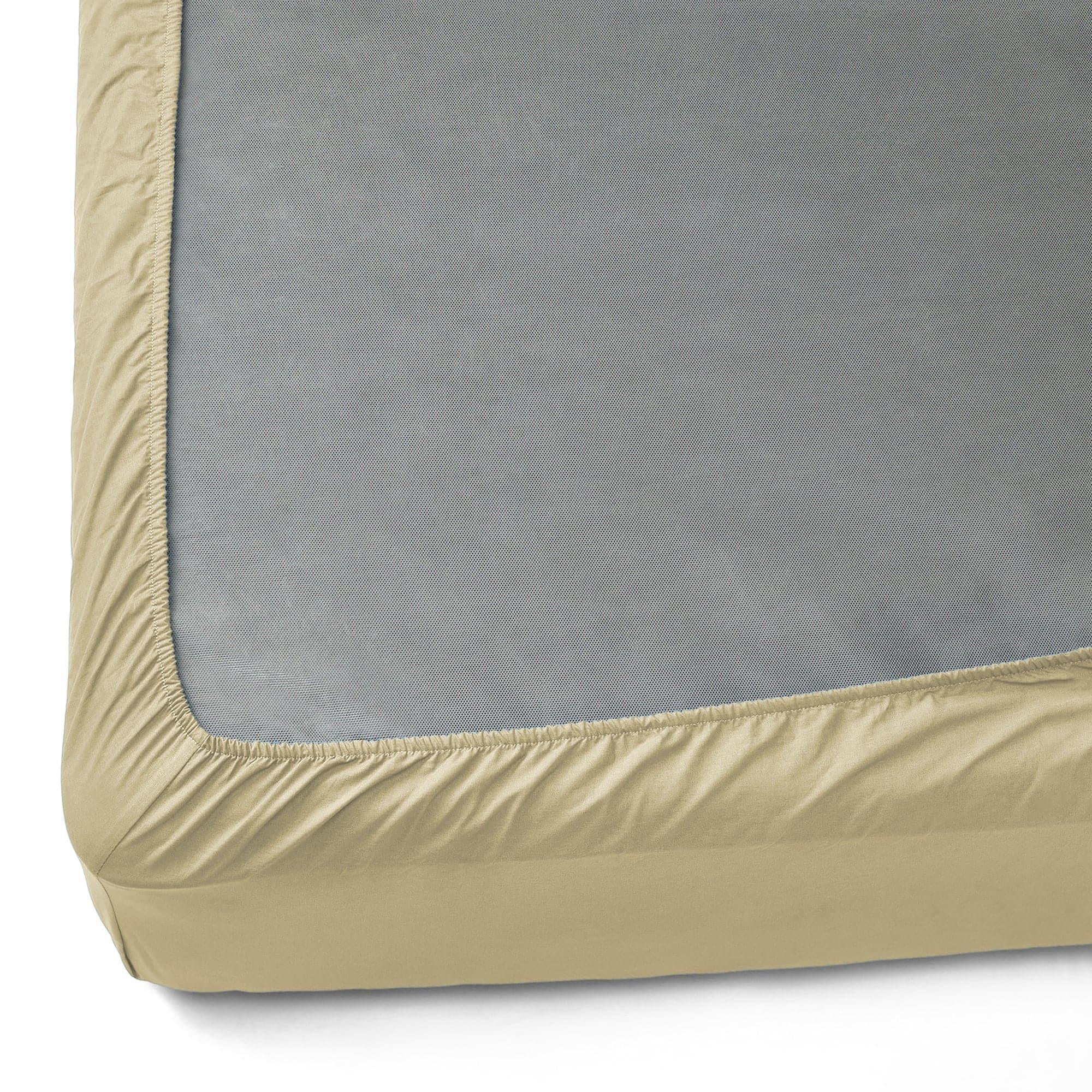 Buy Oakes Solid Bedsheet - Beige Bedsheets from Vaaree