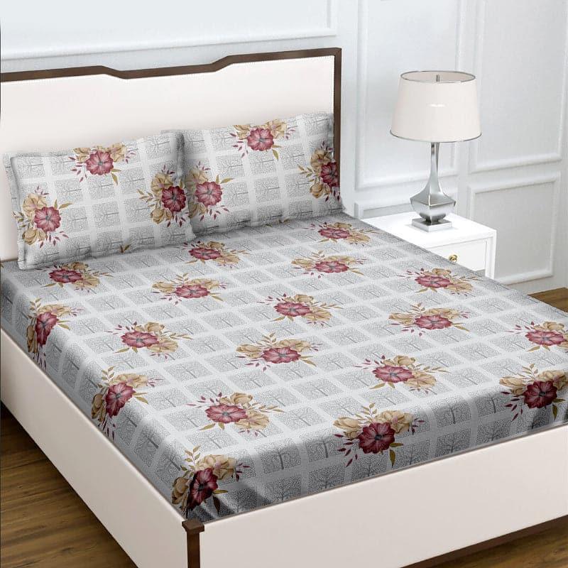 Buy Oakney Floral Bedsheet Bedsheets from Vaaree