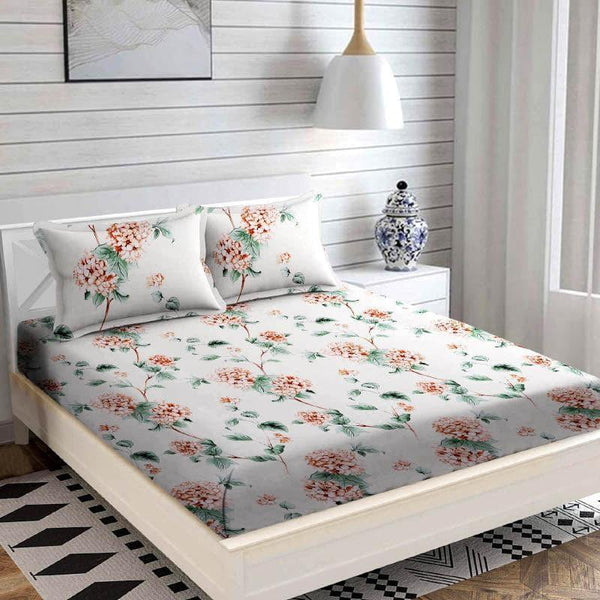 Buy Off White Aurora Bedsheet Bedsheets from Vaaree