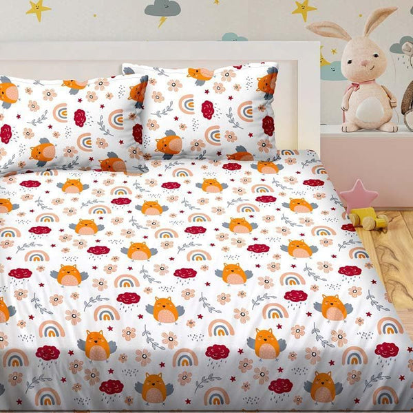 Buy Bedsheets - Owls And All Bedsheet -Queen at Vaaree online