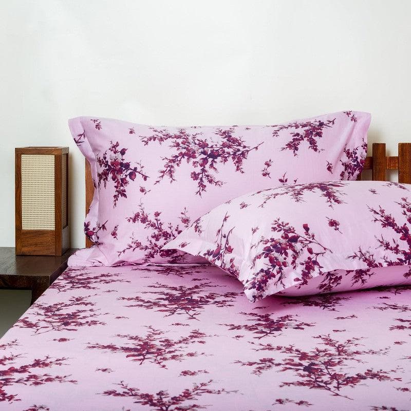 Bedsheets - Parul Printed Bedsheet - Pink