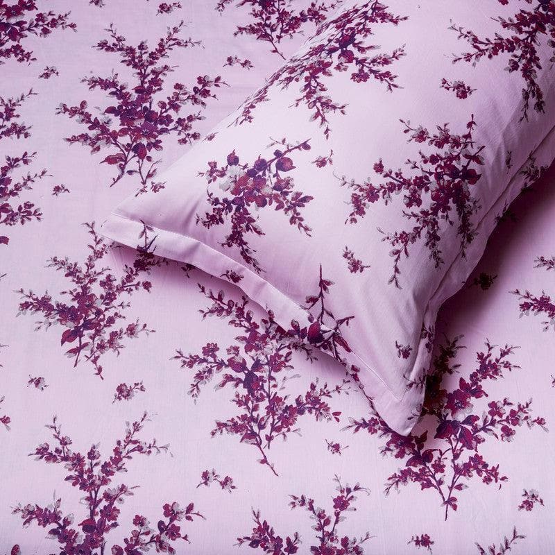 Bedsheets - Parul Printed Bedsheet - Pink