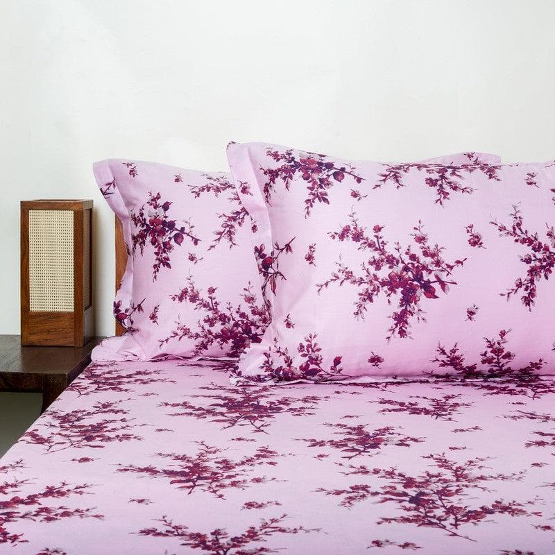 Bedsheets - Parul Printed Bedsheet - Pink