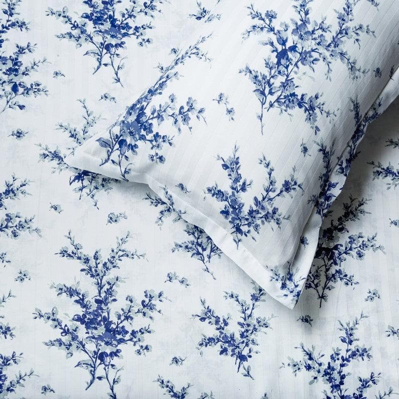Buy Bedsheets - Parul Printed Bedsheet - White at Vaaree online