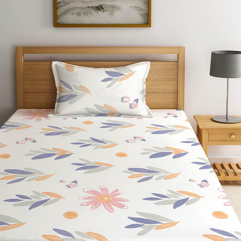 Buy Pastel Maisie Bedsheet Bedsheets from Vaaree