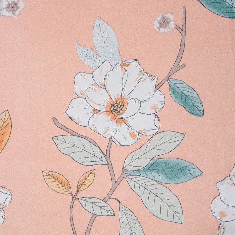 Buy Peach Chanterelle Bedsheet Bedsheets from Vaaree