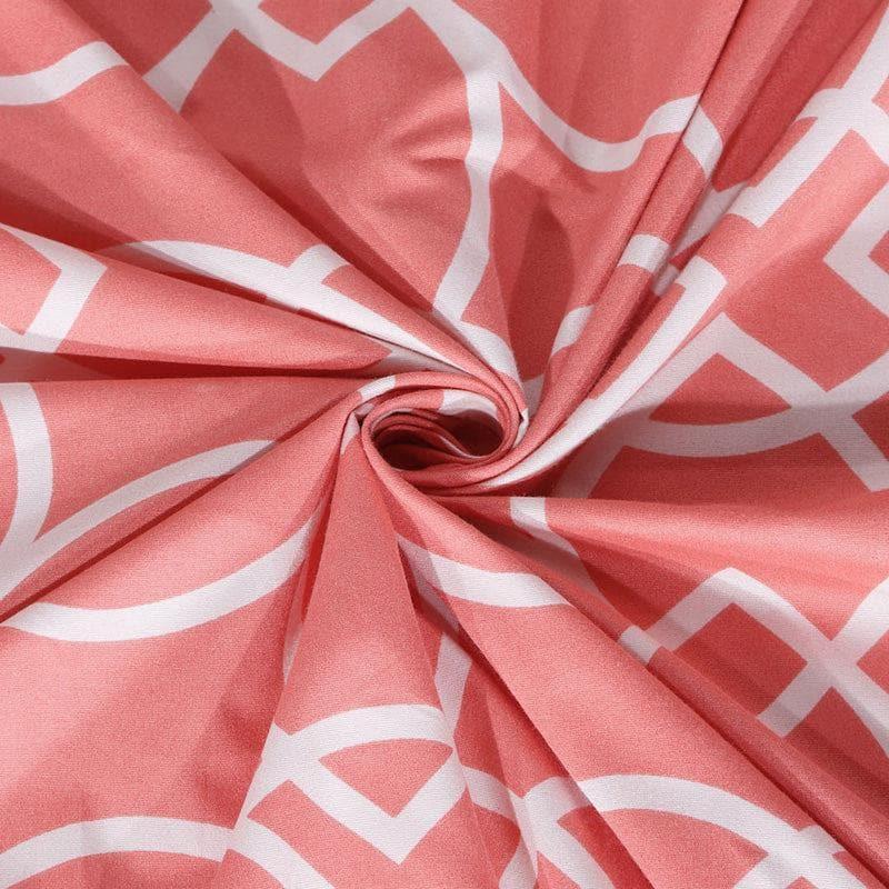 Buy Peach Ethel Bedsheet Bedsheets from Vaaree