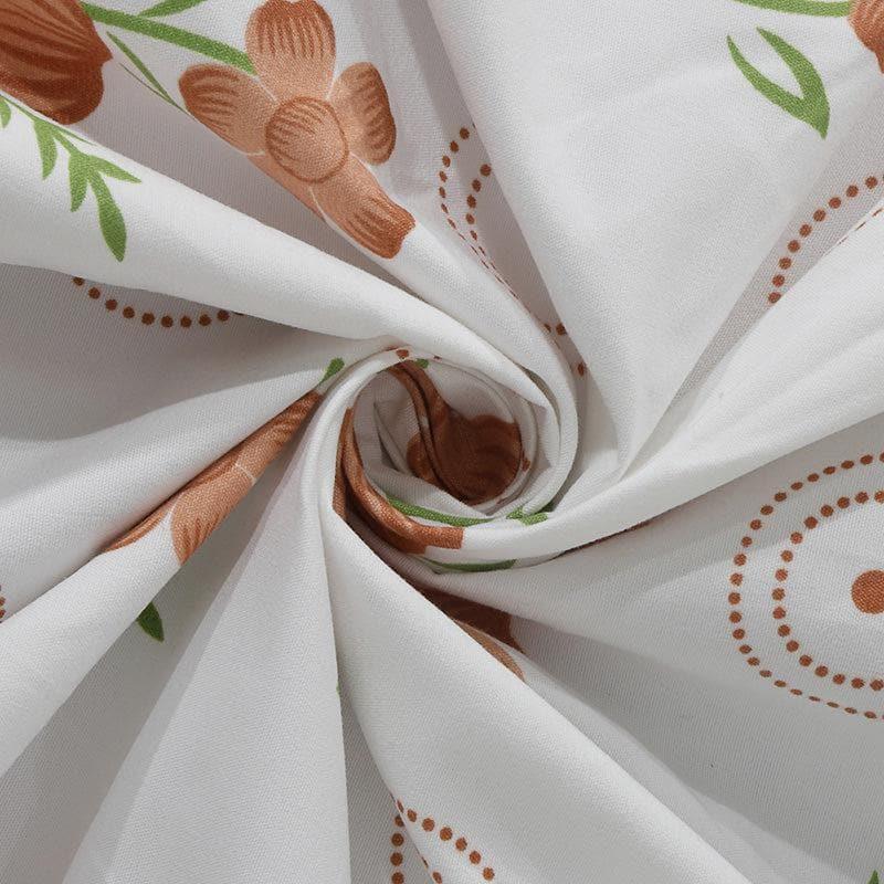 Buy Peach Everly Bedsheet Bedsheets from Vaaree