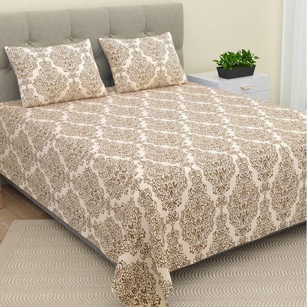 Buy Petra Ethnic Bedsheet Bedsheets from Vaaree