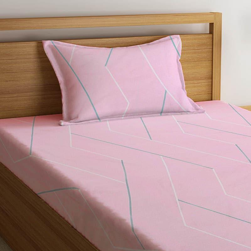 Buy Pink Palette Bedsheet Bedsheets from Vaaree