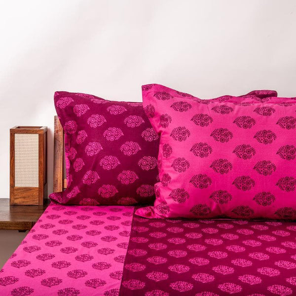 Bedsheets - Pink Wonderland Bedsheet