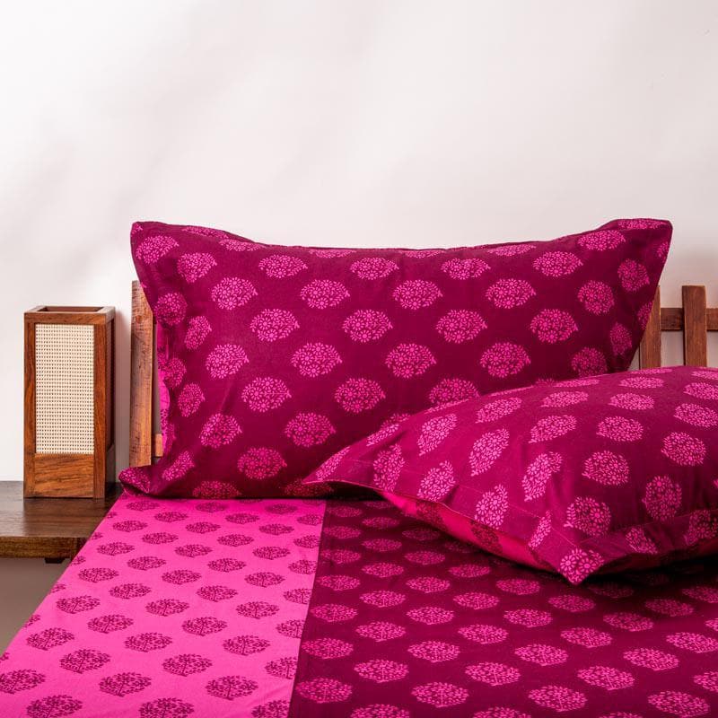 Buy Pink Wonderland Bedsheet Bedsheets from Vaaree