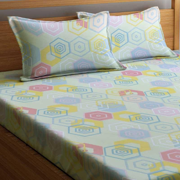 Buy Playful Patterns Bedsheet Bedsheets from Vaaree