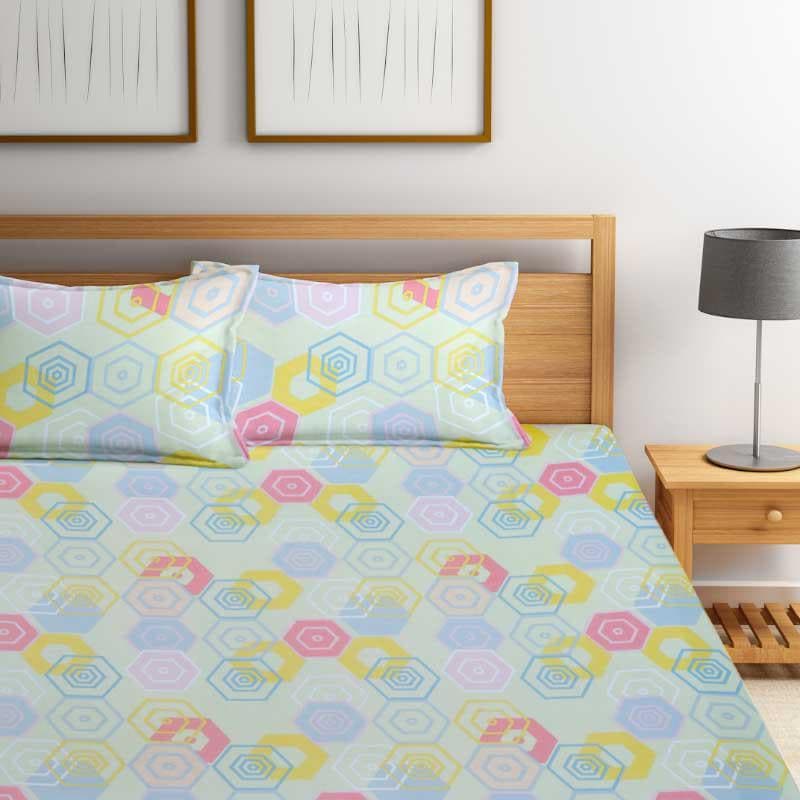 Buy Playful Patterns Bedsheet Bedsheets from Vaaree