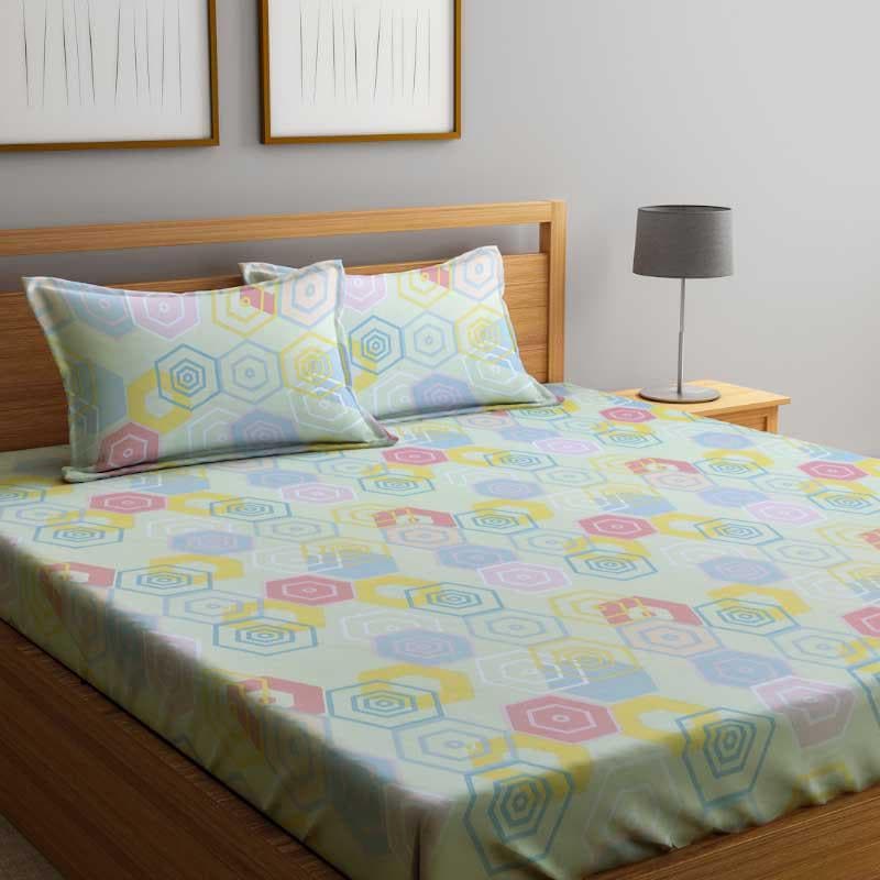 Buy Playful Patterns Bedsheet Bedsheets from Vaaree