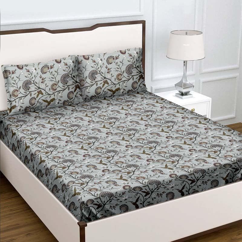 Buy Prachi Printed Bedsheet Bedsheets from Vaaree