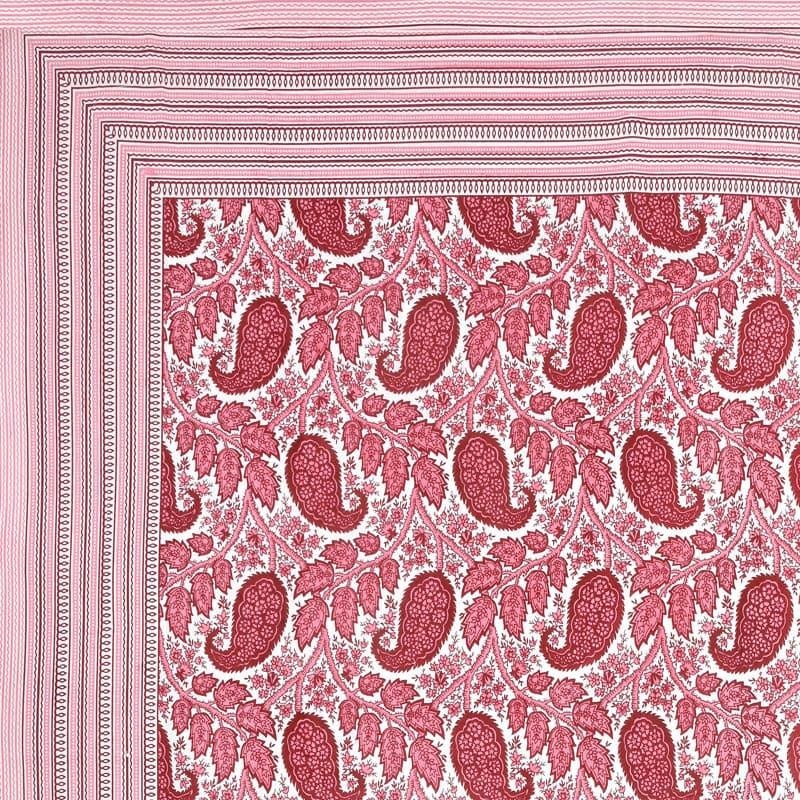 Bedsheets - Pratyusha Printed Bedsheet - Pink