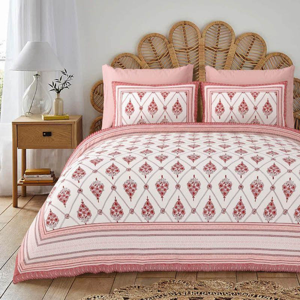 Buy Pravda Bedsheet - Pink Bedsheets from Vaaree