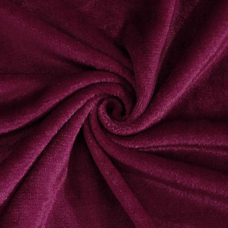 Buy Pristine Charm Warm Bedsheet - Maroon Bedsheets from Vaaree