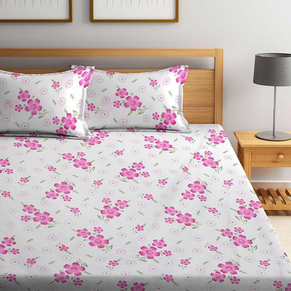 Buy Purple Everly Bedsheet Bedsheets from Vaaree