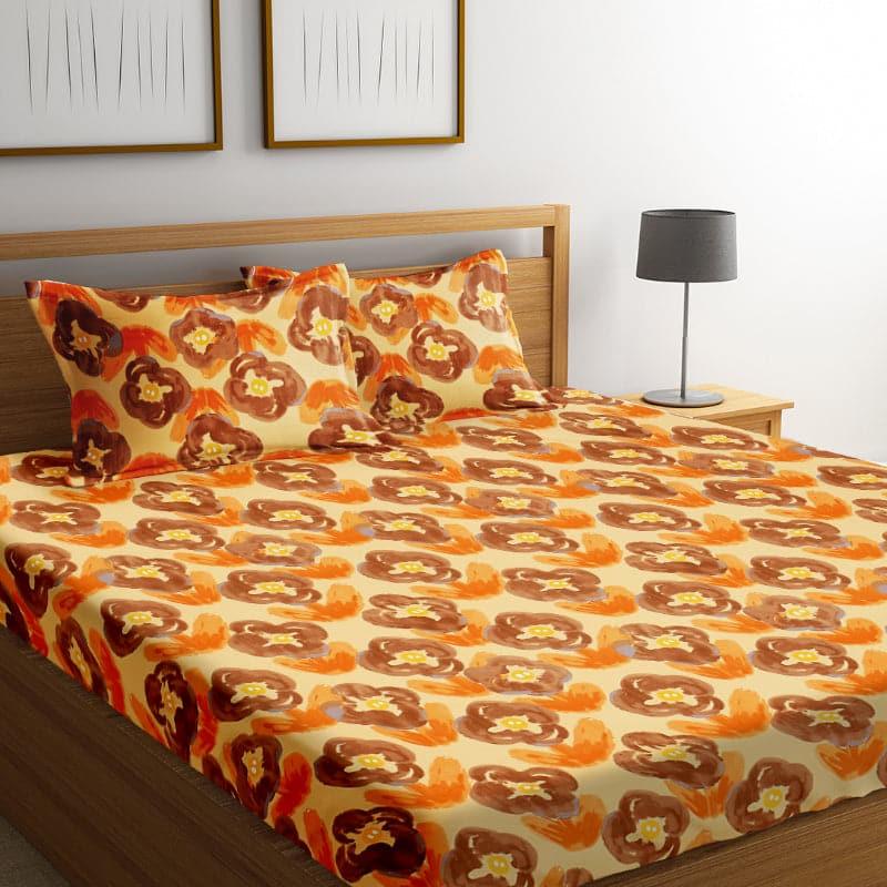 Buy Reika Printed Bedsheet Bedsheets from Vaaree