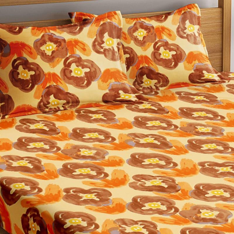 Buy Reika Printed Bedsheet Bedsheets from Vaaree