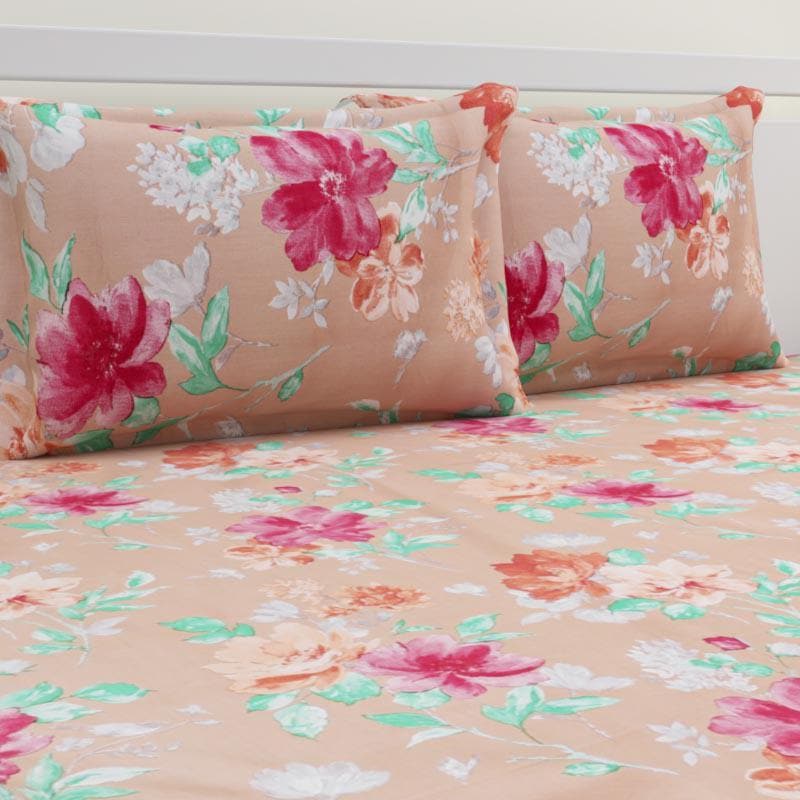 Buy Riri Floral Printed Bedsheet Bedsheets from Vaaree