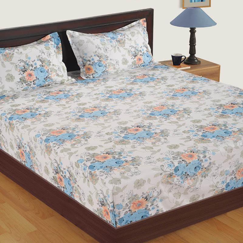 Buy Rithu Floral Bedsheet Bedsheets from Vaaree