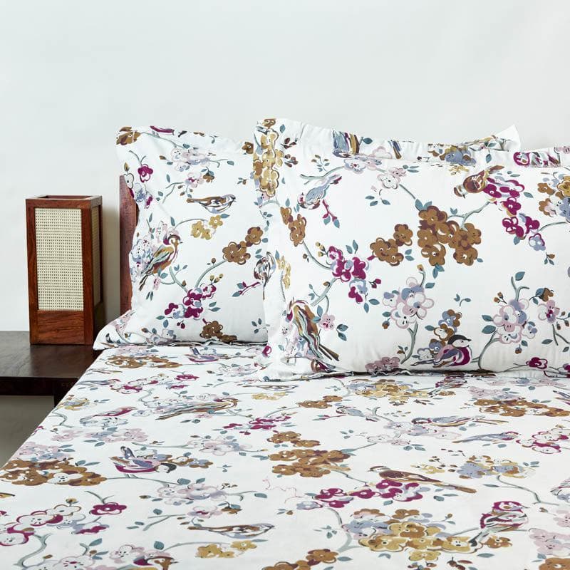 Buy Riyo Printed Bedsheet Bedsheets from Vaaree