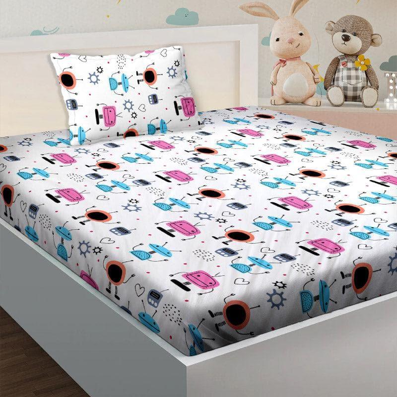 Buy Robo Kingdom Bedsheet Bedsheets from Vaaree