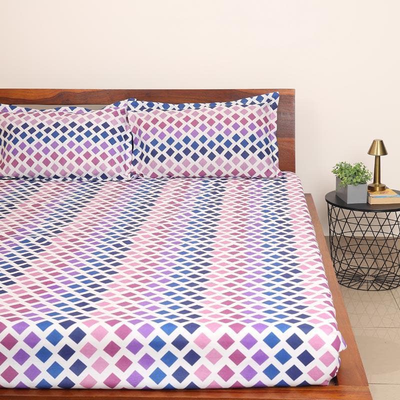 Buy Rubix Printed Bedsheet Bedsheets from Vaaree