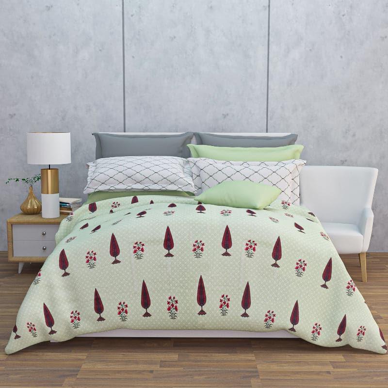 Buy Sage Garden Bedsheet Bedsheets from Vaaree