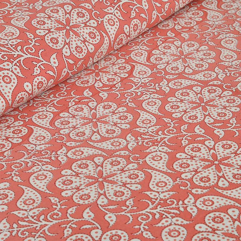 Buy Seina Floral Bedsheet - Red Bedsheets from Vaaree