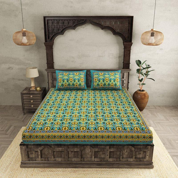 Bedsheets - Shalini Ethnic Bedsheet