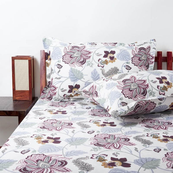 Buy Shimi Printed Bedsheet - Candy Bedsheets from Vaaree