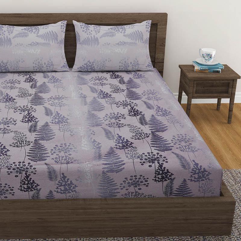 Buy Silver Autumn Bedsheet Bedsheets from Vaaree