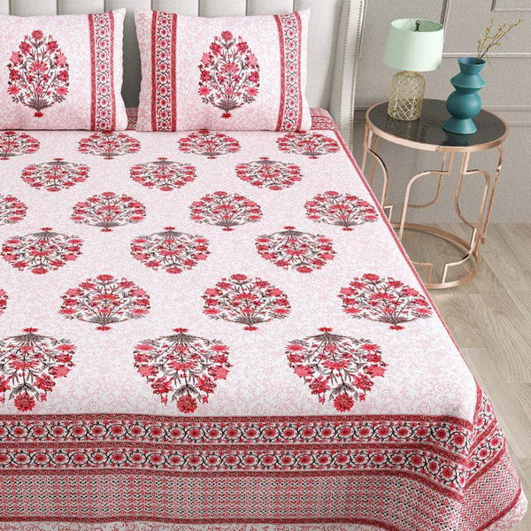 Buy Sinayi Floral Bedsheet Bedsheets from Vaaree