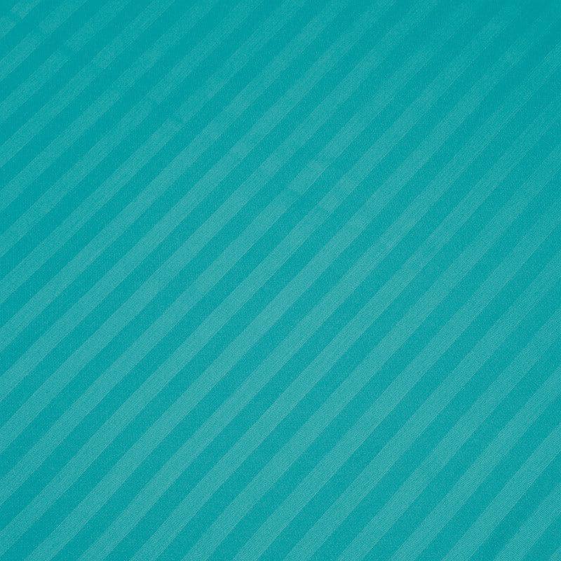 Buy Slay In Stripes Bedsheet - Turquoise Green Bedsheets from Vaaree