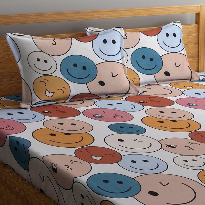 Buy Bedsheets - Smiley Wonder Bedsheet at Vaaree online