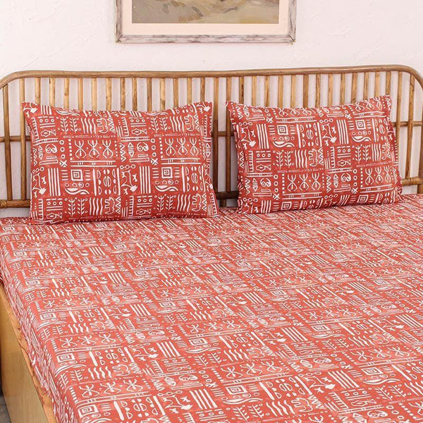 Buy Bedsheets - Snuggle Soft Bedsheet - Red at Vaaree online